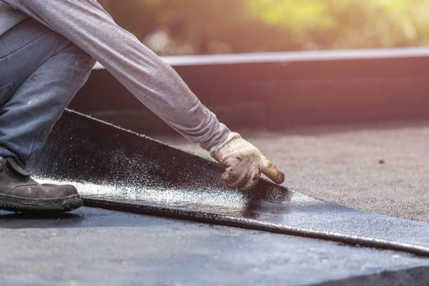 Professional Exterior Waterproofing technician working in Chester, PA